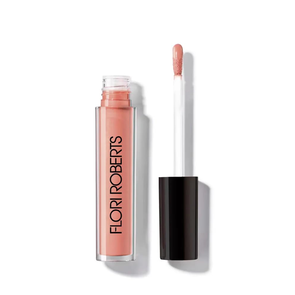 Flori Roberts Luscious Lip Lacquer, Vibrant Lip Gloss Makeup for Women of Color or Deeper Skin Tones, Non-Sticky, Long Wear High
