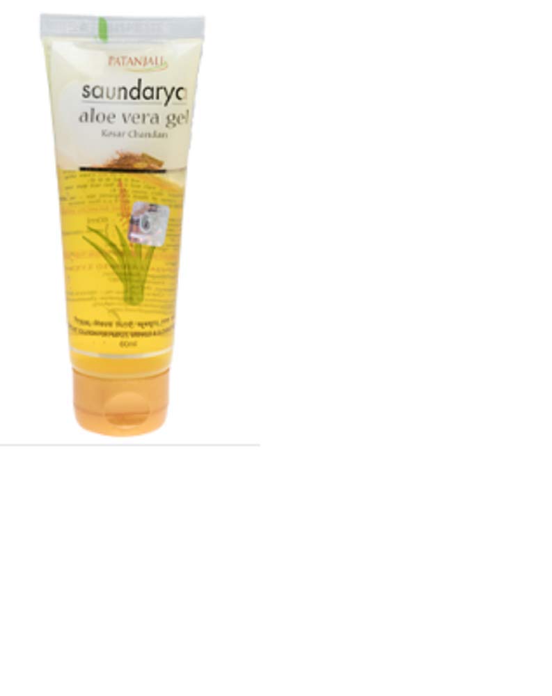 Patanjali Aloevera Kesar Chandan Gel 60Ml  Pack Of 3