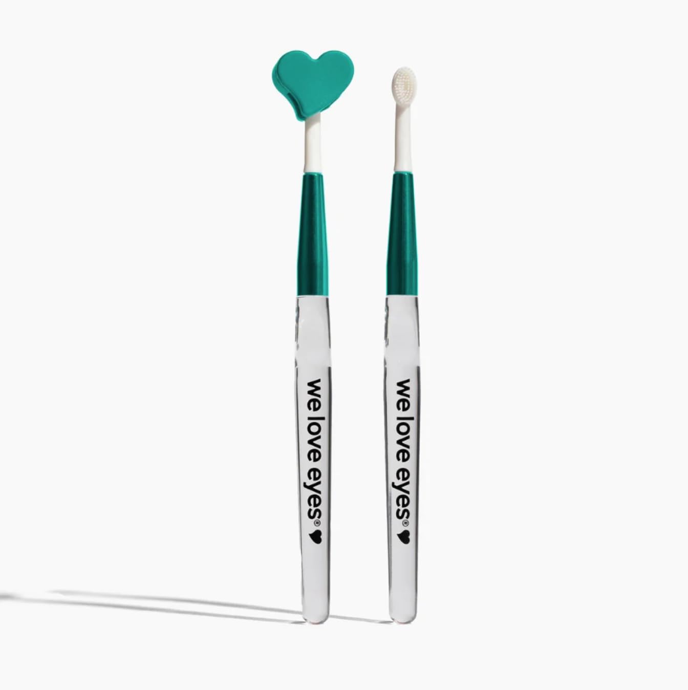 We Love Eyes  Ergo Eyelid Margin Scrub Brush with Head Cover