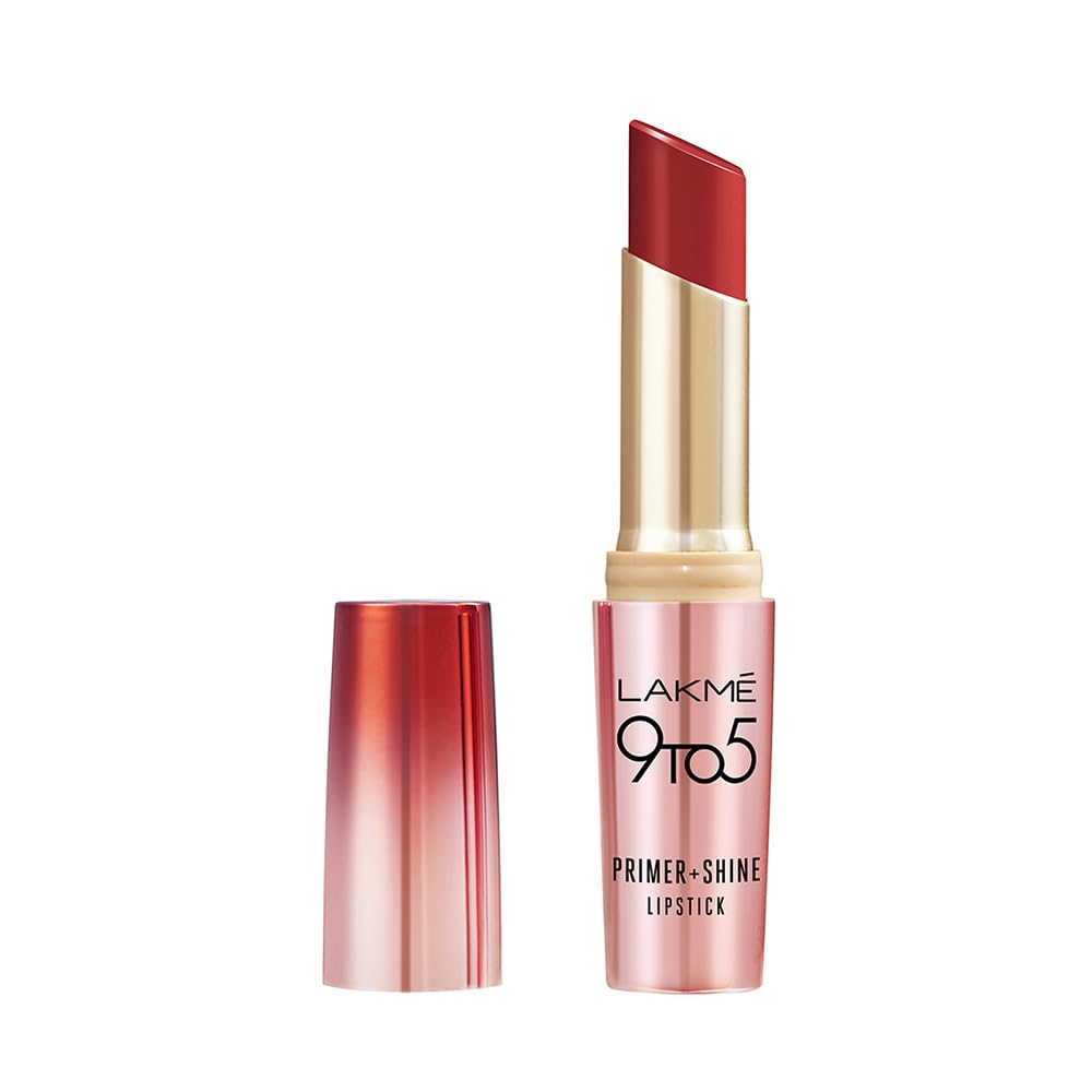 Lakm 9To5 P+S Lipstick Glossy Finish Sr1 Retro Red