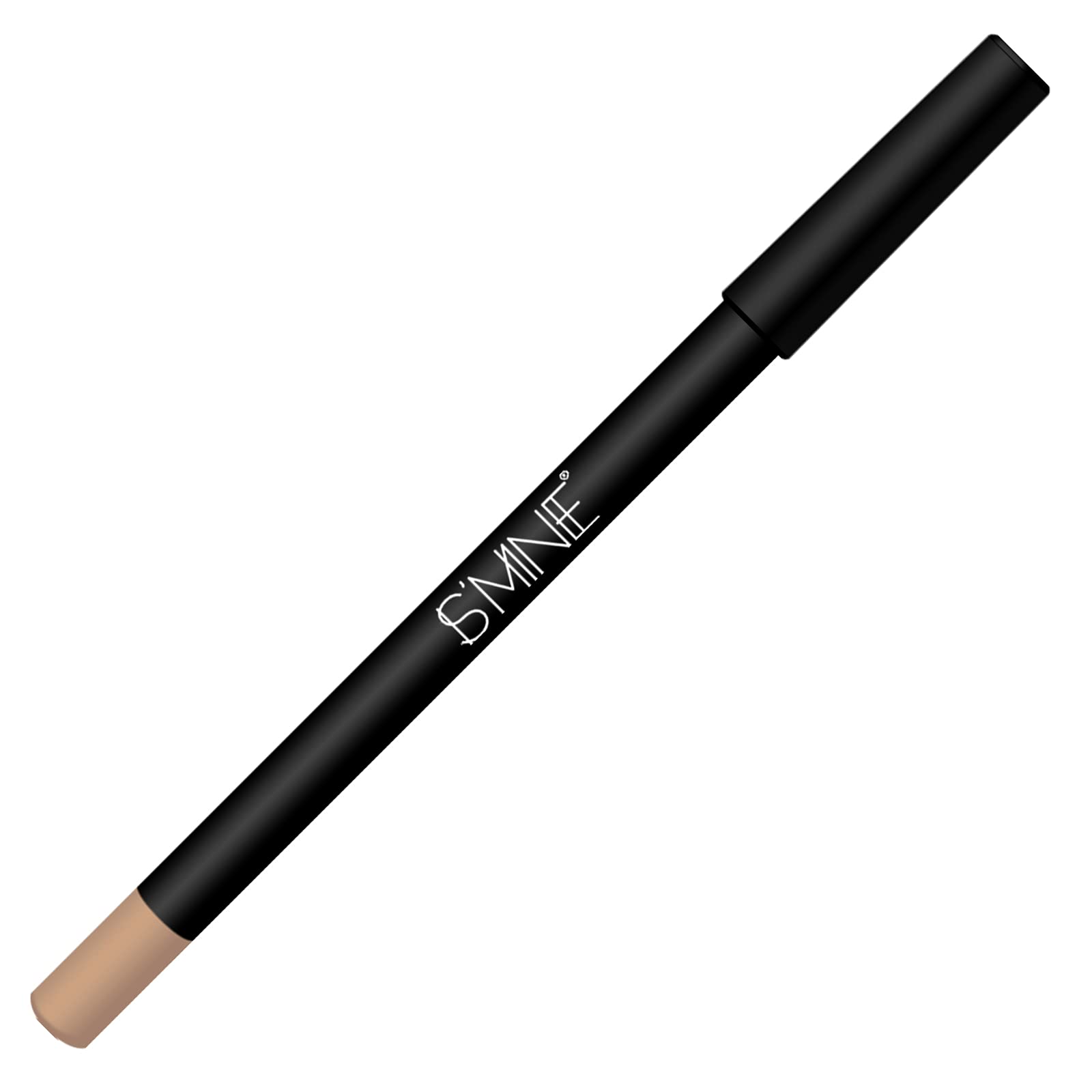 Ismine One Light Brown Lip Liner, Professional Matte Lip Pencil Waterproof Long Lasting Smooth Natural Lip Liner (#02)