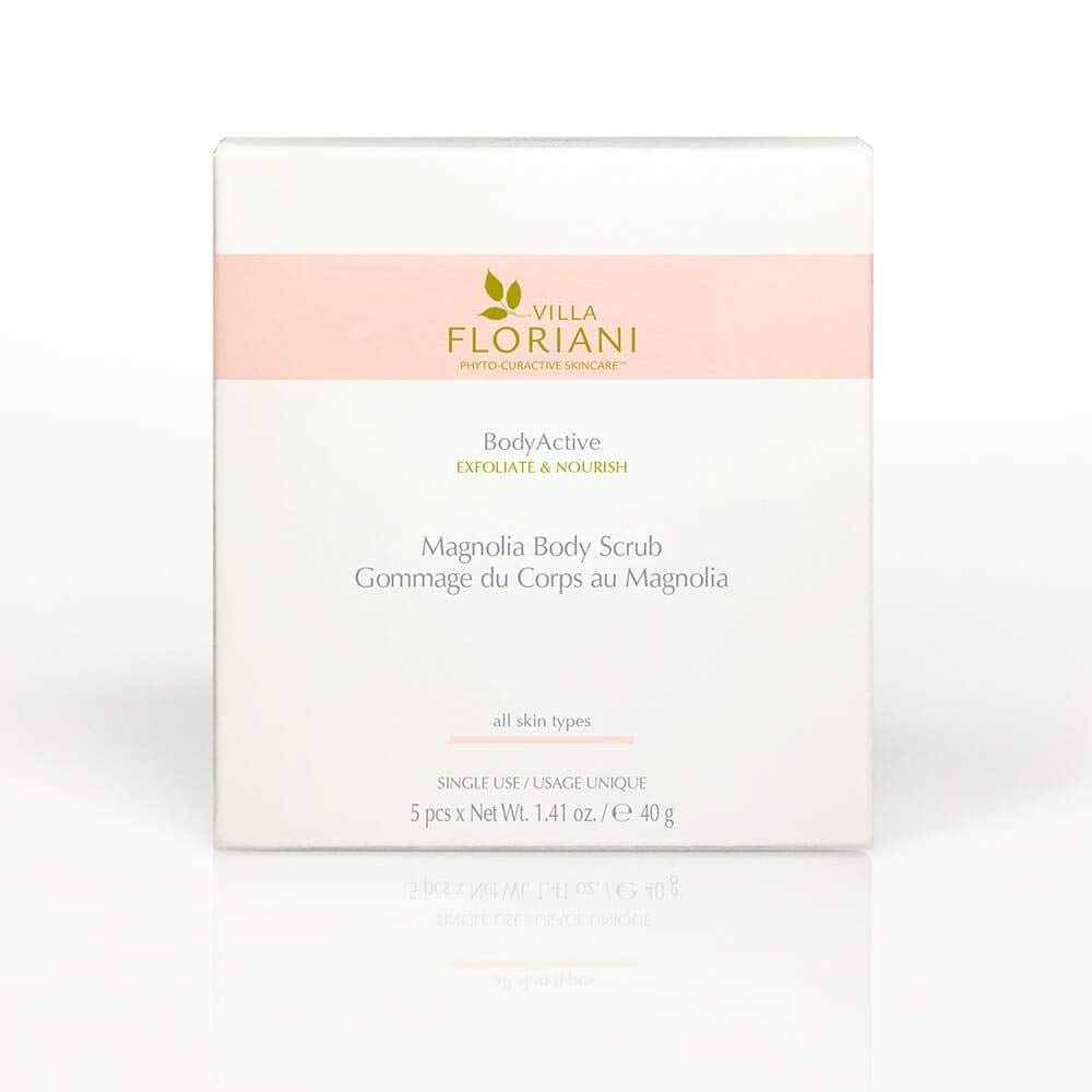 Villa Floriani Magnolia Body Scrub - 5 Sachets Per Box