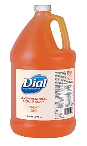 Dial Corporation Liquid Soap Refill, Antibacterial, 1 Gallon, 4/Ct Orig Gold
