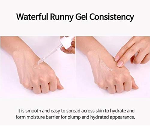 TIAM Hyaluronic Water Plumping Serum, Hyaluronic Acid Serum for Face with Panthenol, Hydrating, Moisturizing, Plumping Fine Line
