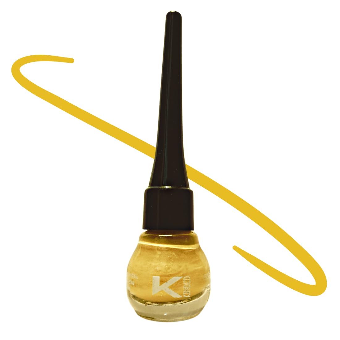 Kinded Eye Liner Liquid Waterproof Smudgeproof Longlasting Insta Bold Look Intense Heavenly Soothing Colour Pigments Precise Tip