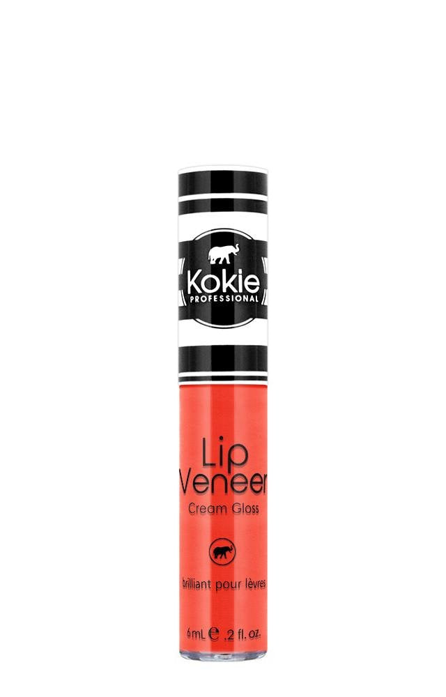 Kokie Cosmetics Lip Veneer Cream Lip Gloss, Standout, 0.2 Fluid Ounce