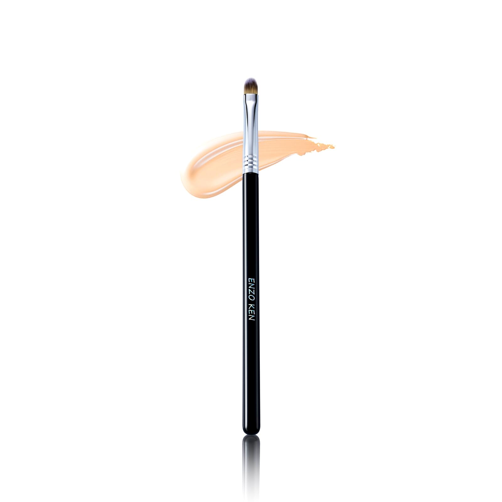 ENZO KEN Concealer Brush Under Eye, Small Flat Concealer Brush, Small Makeup Brushes, Under Eye Concealer Brushes, Under Eye Bru
