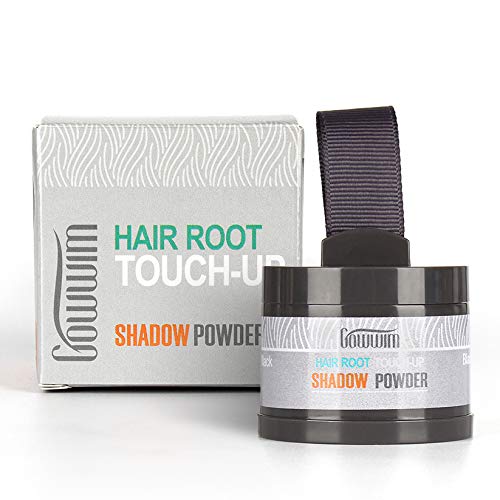 gowwim Root Touch Up,Hair Powder Instantly Fill in Hair Loss and Receding Hairline Shadow Powder Eyebrow Powder,Root Concealer f