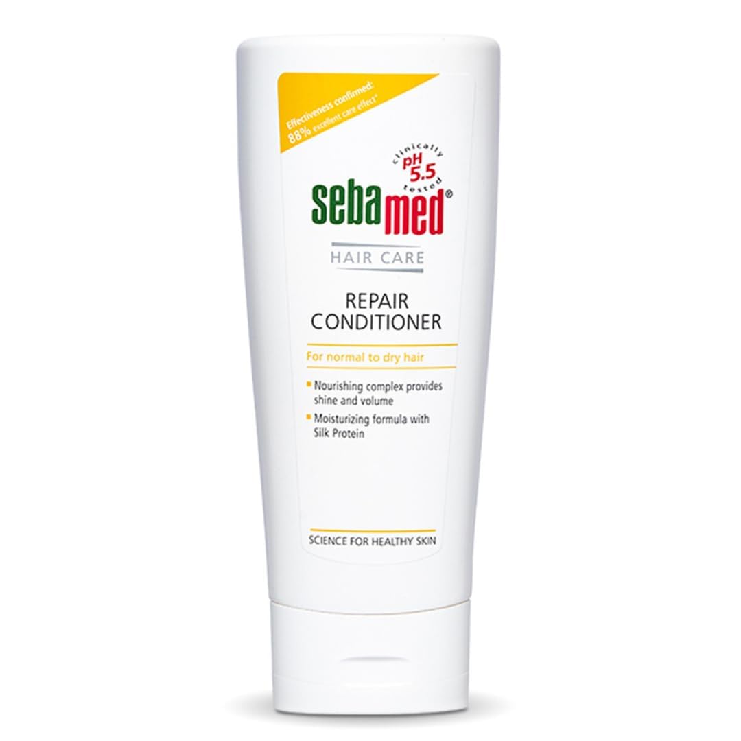 Sebamed Hair Repair Conditioner | Ph5.5 I 88% Excellent Care Results | Repairs Dry, Damaged Hair & Scalp | Moisturizing Formul