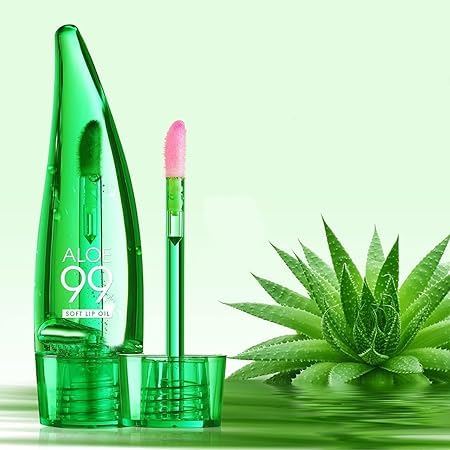 Banira Aloe Vera Lip Oil, Moisturising Lip Treatment Gloss, Long Lasting Lip Balm For Women And Girls, 1 Pack