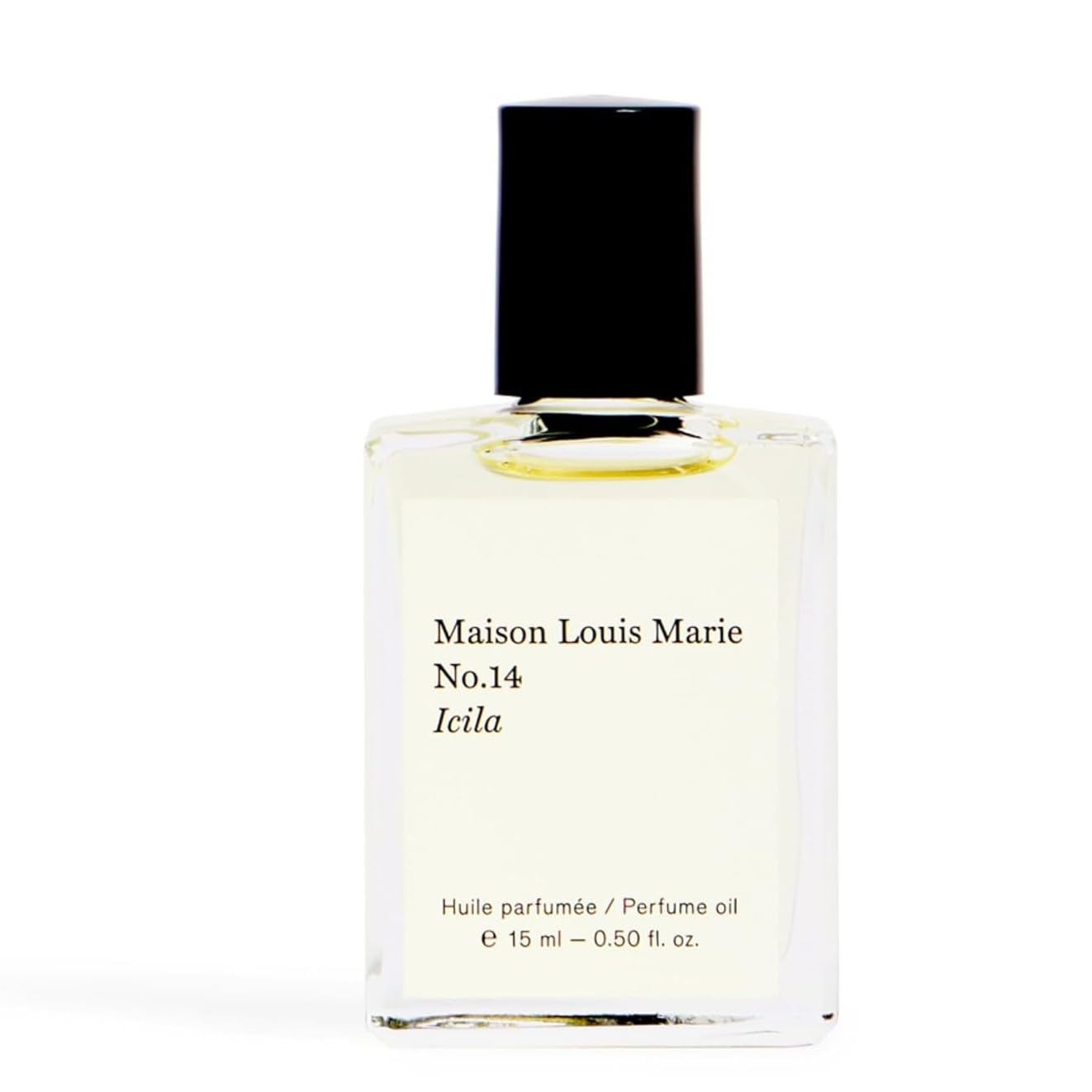 Maison Louis Marie - No.14 Icila Natural Roll-On Perfume Oil | Luxury Clean Beauty + Non-Toxic Fragrance (0.5 fl oz | 15 ml)