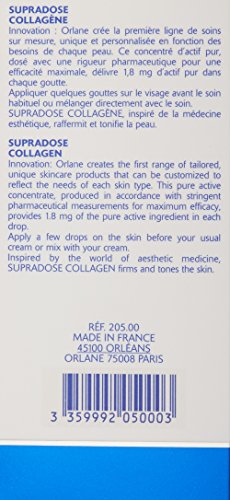 ORLANE PARIS Anagenese Supradose Collagen - Collagen-Powered Facial Elasticity Treatment - Active Collagen Concentrate (15ml)