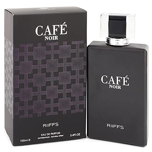 Caf   Noire Eau De Parfum Spray By Riiffs Cologne for Men 3.4 oz Eau De Parfum Spray #Cheerful mood#
