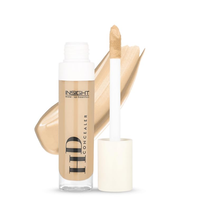 Insight Natural Cosmetics Liquid Hd Light Weight Concealer With Full Coverage |Easily Blendable Concealer For Face Makeup(Cr111-