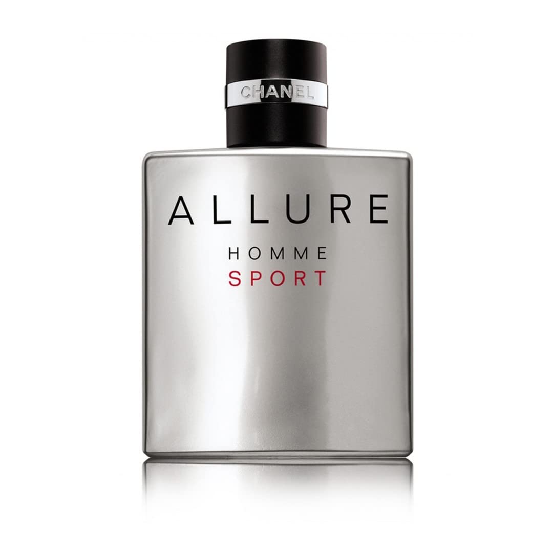 Allure Sport By Chanel For Men, Eau De Toilette Spray, 3.4 Ounce