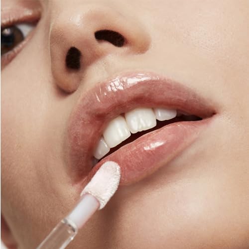 REVLON Super Lustrous Lip Gloss, Non-Sticky, Hydrating, 0.13 oz, 200 Crystal Clear