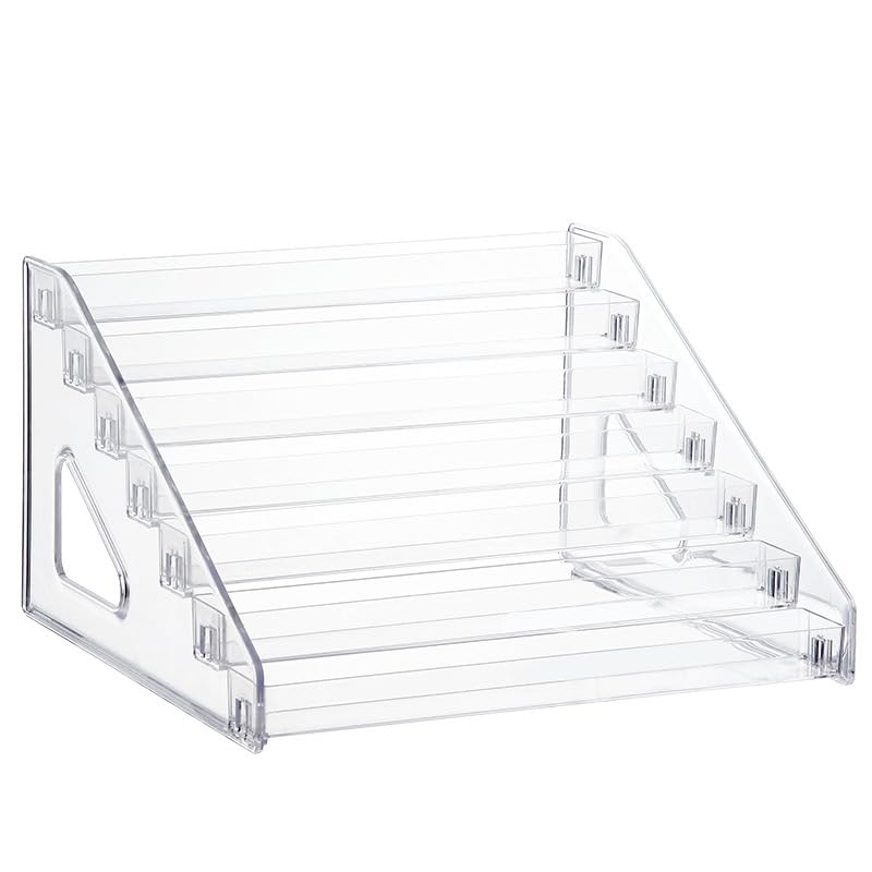 Pero Pero Nail Polish Organizer Acrylic Display Rack for Nail Polish Holder Sunglasses Organizer Essential Oils Holder Clear Eye