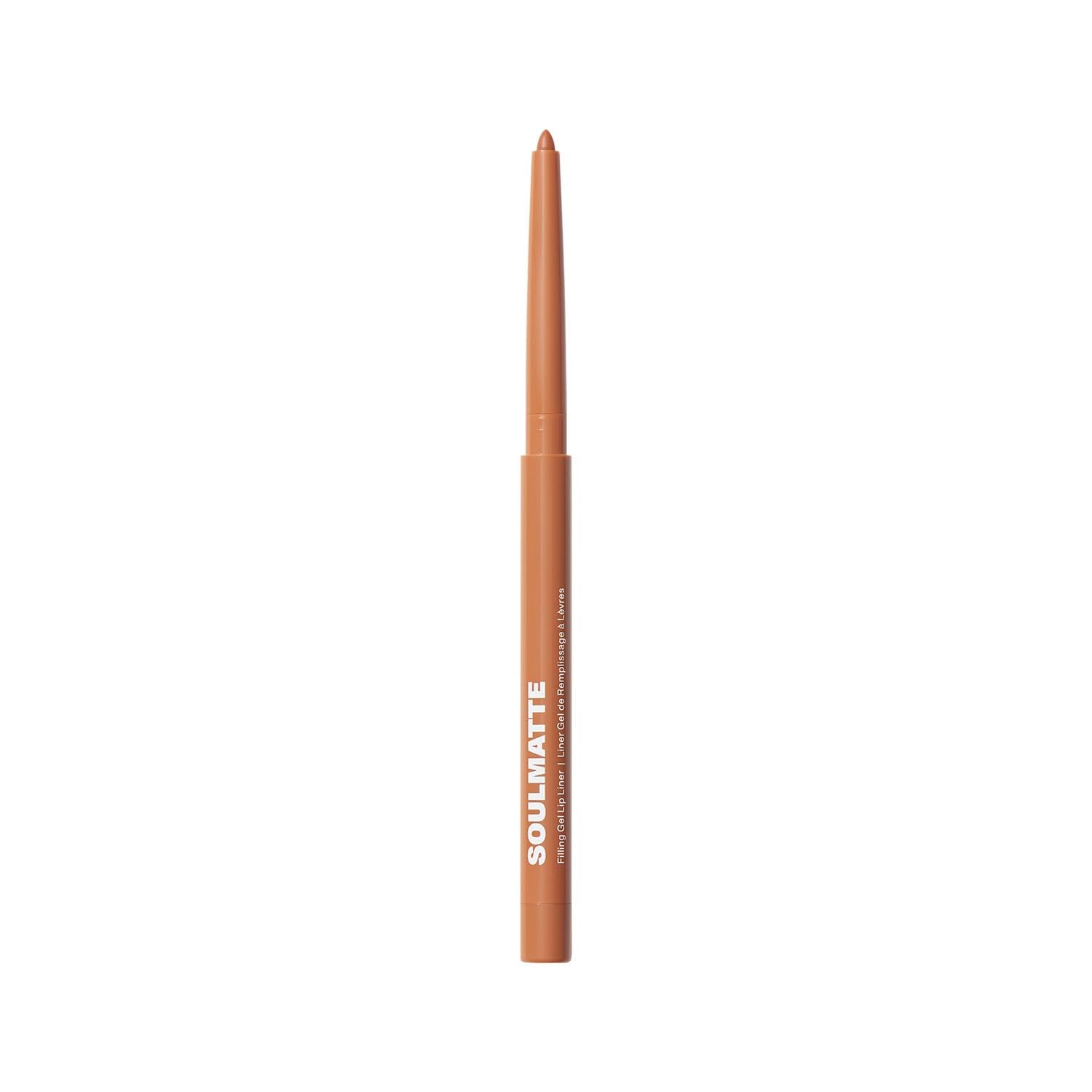 MORPHE Soulmatte Gel Lip Liner - Creamy Lip Pencil with a Matte Formula - Precision Contour Pencil with Sweet Almond & Tea Seed 