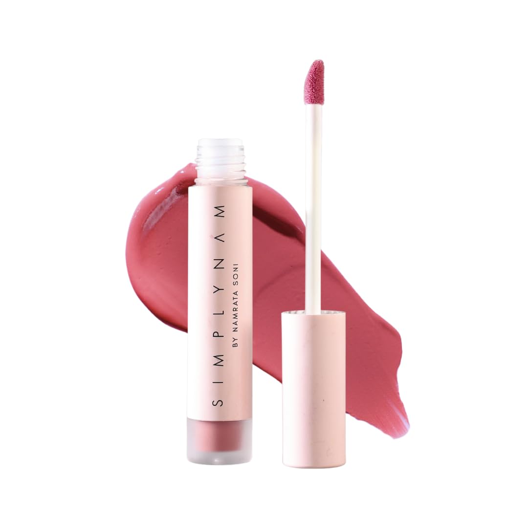 Simplynam Satin Soft Lip Crme | 1 Swipe Full Coverage | Hydrating, Creamy Matte Finish | 68 Hour Stay | TransferProof & Smudge