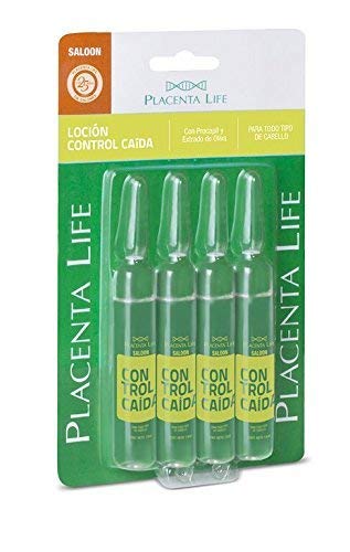 PLACENTA LIFE HAIR LOSS INTENSE TREATMENT WITH PROCAIL AND OLIVE EXTRACT 4 X 13ML/0.43 FL. OZ (LOSS HAIR CONTROL LOTION WITH PRO
