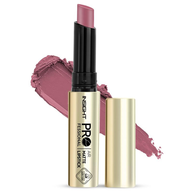 Insight Professional Air Matte Lipstick | Smooth Finish | All Day Comfort | Infused With Rosehip Oil And Avocado Butter | One Sw