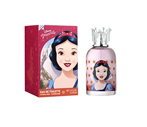 Snow White, Disney, Princess, Fragrance, For Kids, Eau De Toilette, Edt, 34Oz, 100Ml, Perfume, Spray, Red, Yellow, Bottle, Made
