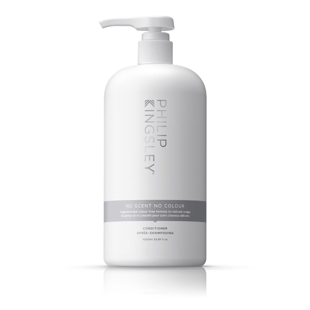 PHILIP KINGSLEY No Scent No color Conditioner for Sensitive Scalps Nourishing Gentle Conditioning Sulfate-Free Fragrance-Free Co