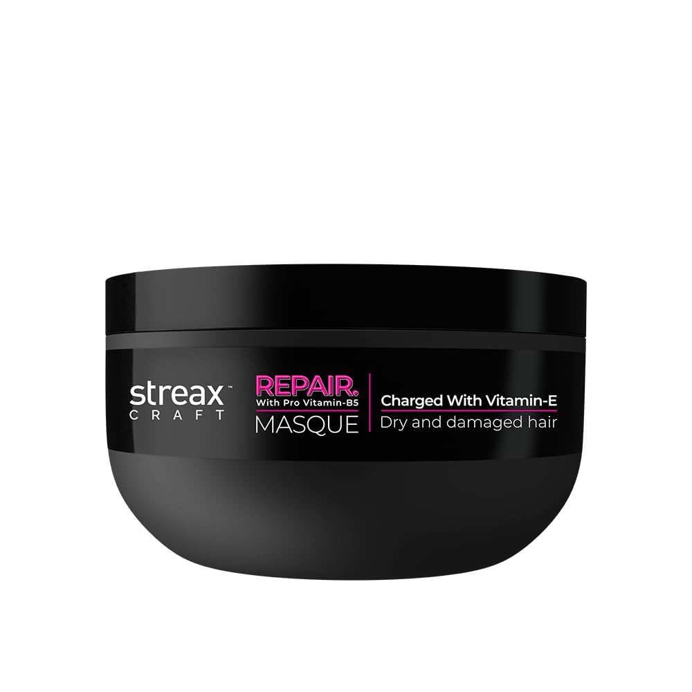 Streax Craft Unscented Repair Masque, 200 Millilitres I Hair Mask For Women I Hair Spa For Dry And Damaged Hair I Repair With Pr