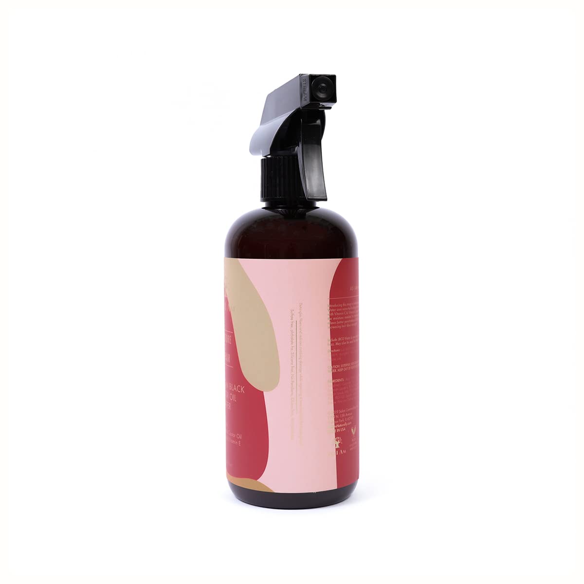 As Am Jbco Water 16 Oz - Nano Curl Strengthener - Moisturizes And Detangles - Anti-Frizz - Increases Fiber Strength - Enriched W