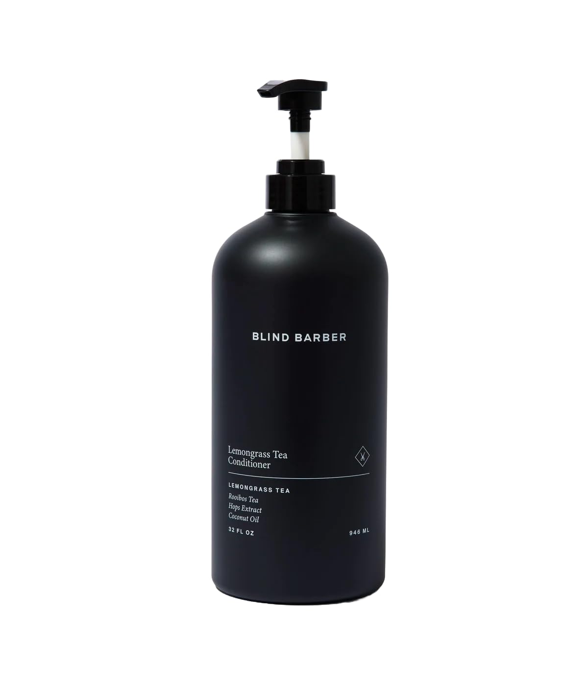 Blind Barber Lemongrass Tea Hair Conditioner for Men - Hydrating Conditioner with Coconut Oil, Hops + Rooibos Tea - Use for Weig