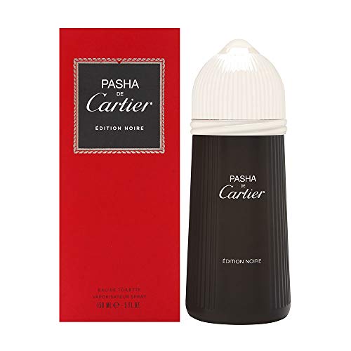Cartier Pasha De Edition Noire Eau De Toilette Cologne, 5.0 Fluid Ounce