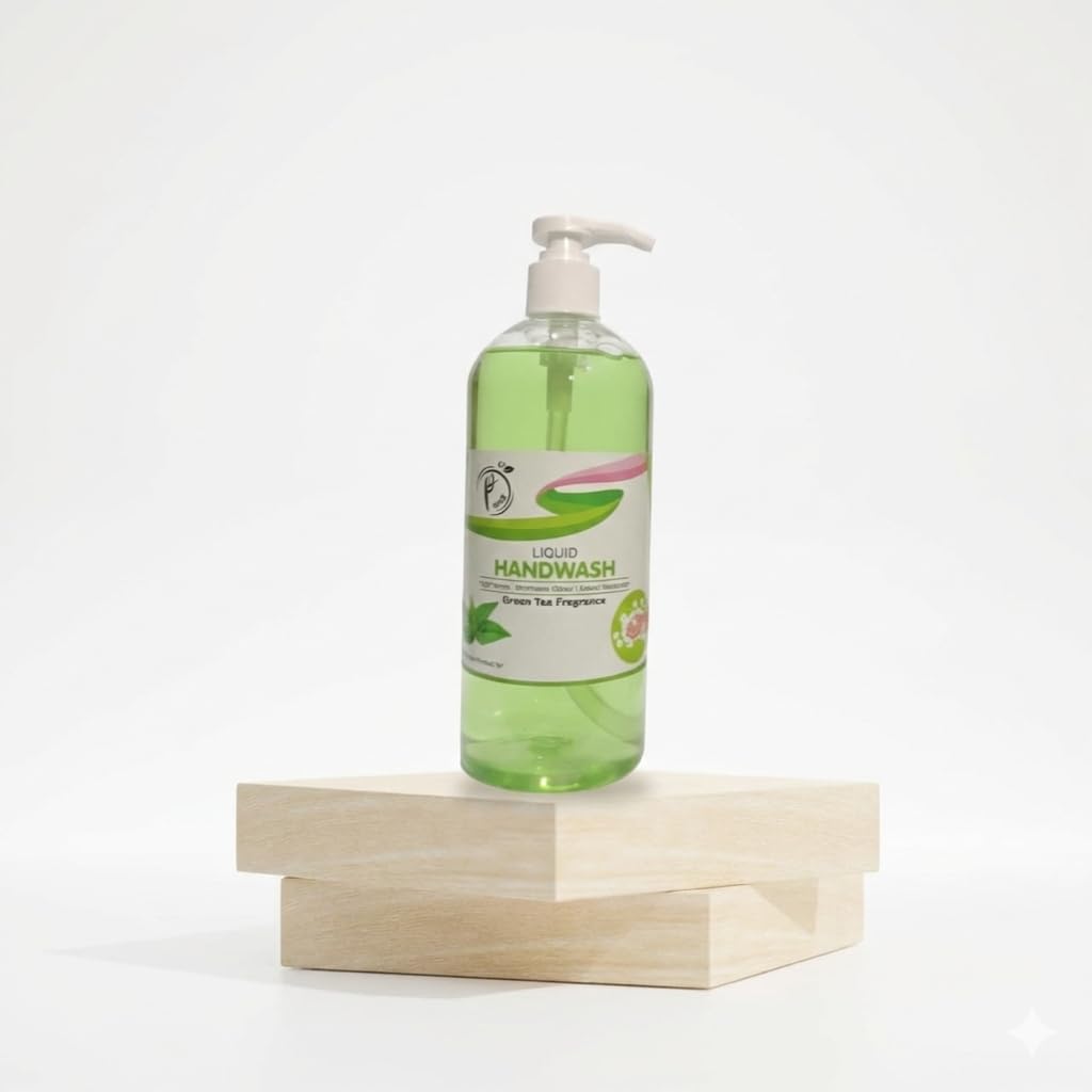 Liquid Handwash, Green Tea Fragrance, 1000Ml