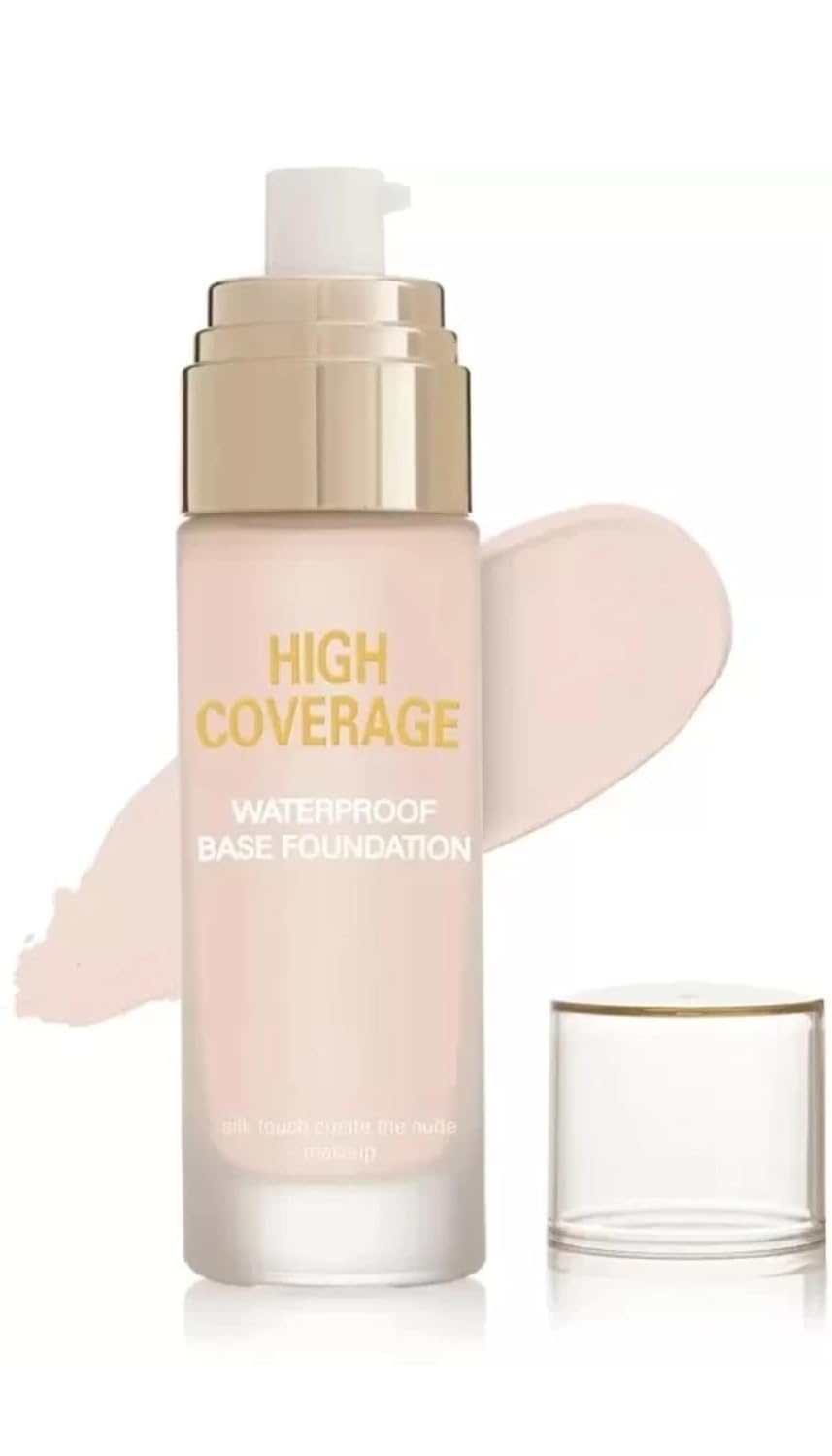 Magic Huda Waterproof High Coverage Foundation For All Skin Tone.