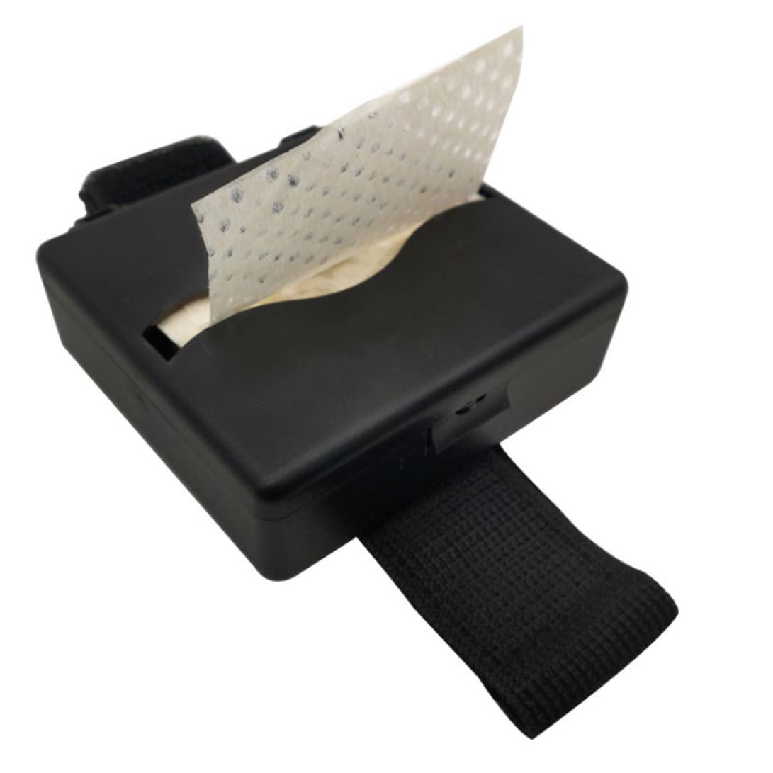 Wristband Perm Paper Box Adjustable Salon Hair Perming Paper Drawer with 180 Pieces