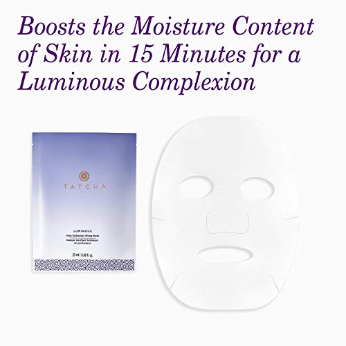 Tatcha Luminous Deep Hydration Lifting Mask  Single Use Mask For Luminous Skin, 20 Ml  068 Oz