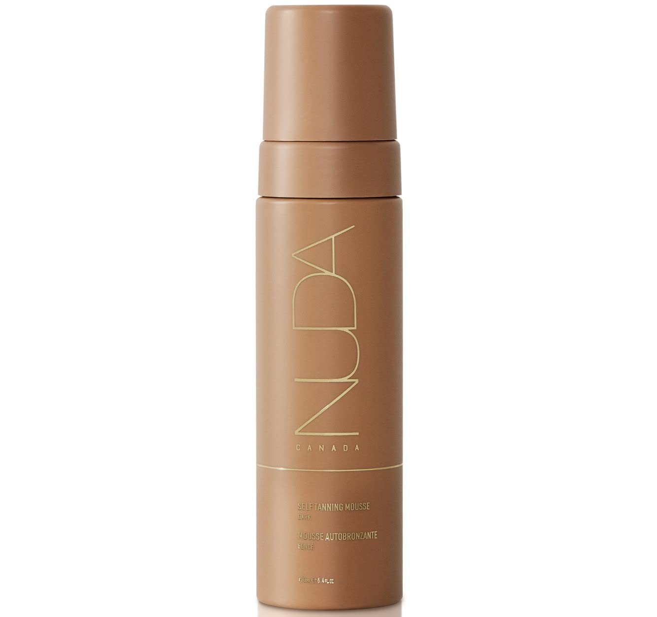 Nuda Self Tanning Mousse | Lightweight Sunless Tanning Lotion | Cruelty Free Body Self Tanner Mousse with Natural Ingredients | 