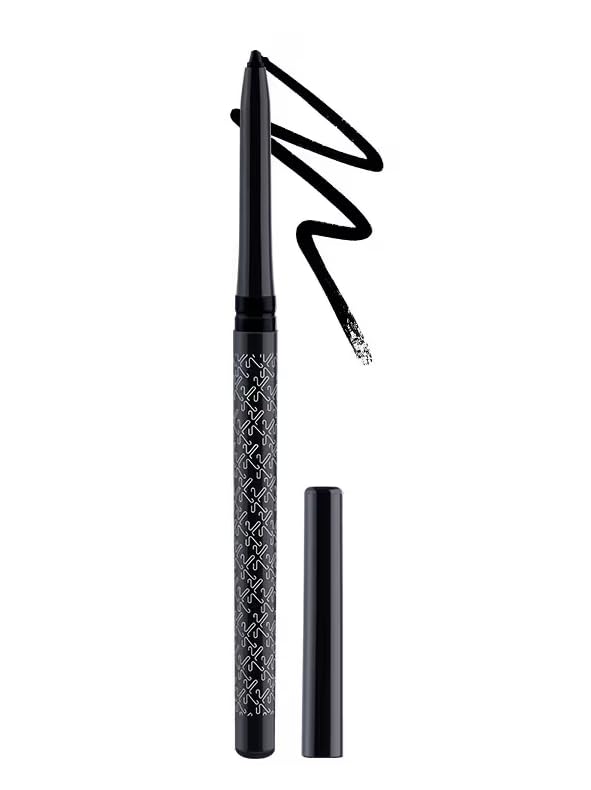 Kay Beauty Pencil SemiMatte Waterproof 24 Hour Kajal  Spade Black  0.35 G