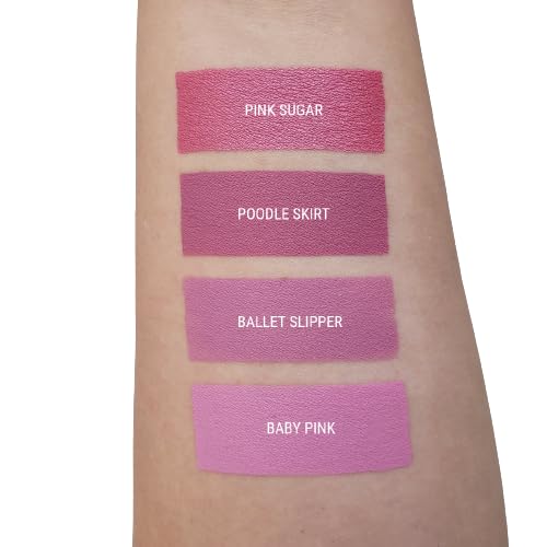 Aromi Baby Pink Matte Liquid Lipstick, Light Pink Lip Color, Smudge Proof, Waterproof, And Long-Lasting Lipstick, Vegan And Crue