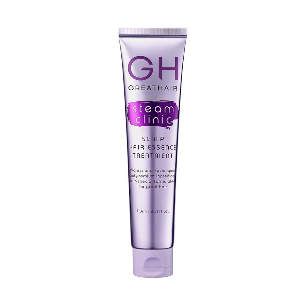GREAT HAIR Steam Clinic Scalp Hair Essence Treatment, NoRinse Needed, Hair Loss Care, 110ml