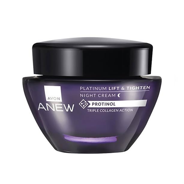 Avon Anew Platinum Lift & Tighten Night Cream  Face Moisturizer, 1.7 oz (50 ml)
