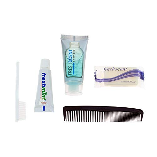 24 Kits - Bulk Case Of Wholesale Basic Hygiene & Toiletry Kits For Men, Women, Travel, Charity