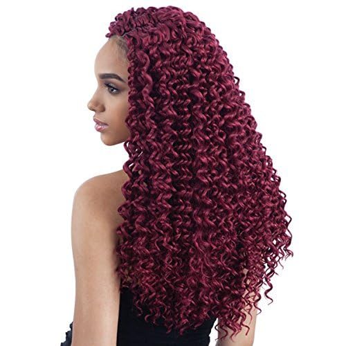BEACH CURL 18'' (4 Medium Brown) - Freetress Synthetic Crochet Braid