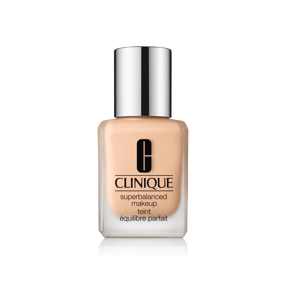 Clinique Superbalanced Oil Free Liquid Foundation Makeup For Dry to Oily Skin Types | Hydrating + Moisturizing, Alabaster, 1 Fl 