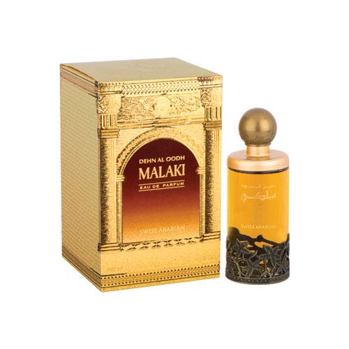 Dehn El Ood Malaki 100Ml | Leathery And Animalic Wood Oudh Spray Attar (Eau De Parfum) | Long Lasting Unisex Perfume For Men And