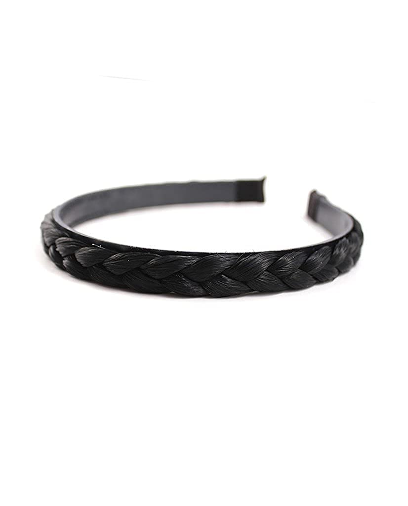 Big Box Braided 2 Piece Plaited Braided Headband Hair Band Synthetic Braid Hairpieces Colors Accessories For Women Girl