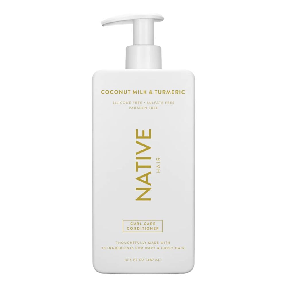 Native Coconut Milk & Turmeric Curl Care Conditioner  16.5 fl oz