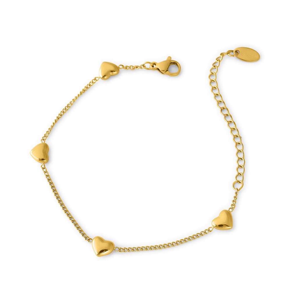 Palmonas Lunar Heart Bracelet For Women  Gift For Girls & Women | Waterproof & AntiTarnish Bracelet