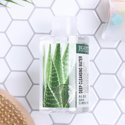 Jigott - Aloe Deep Cleansing Water 17.92FL OZ/530ml