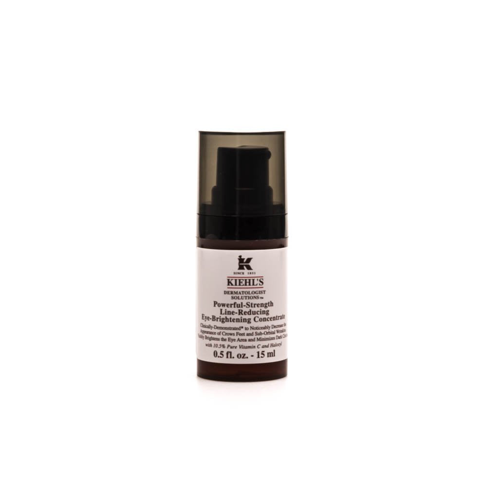 Kiehls Dermatologist Solutions PowerfulSstrength Line-Reducing Eye-Brightening Concentrate, 0.5 Ounce