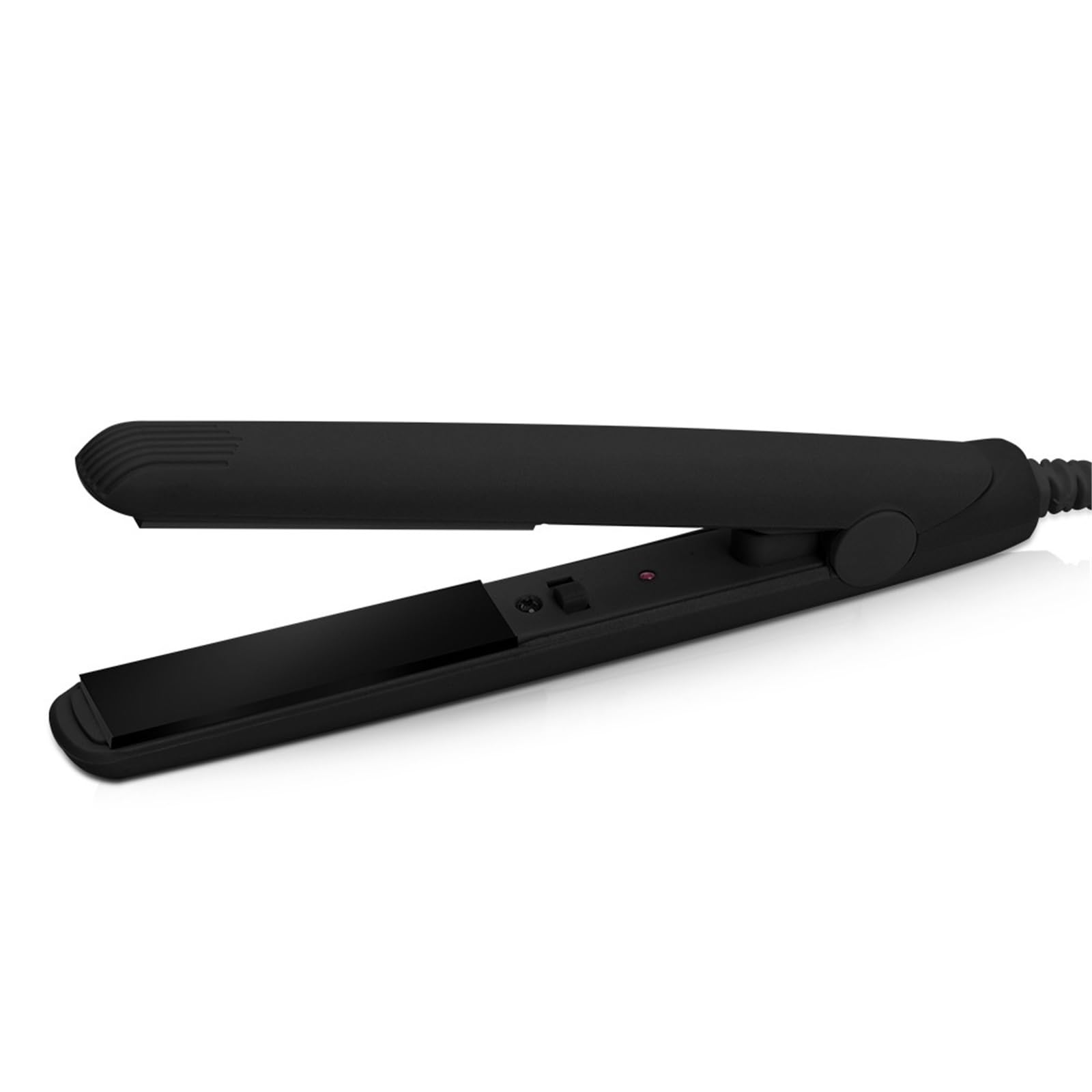 Mini Hair Straightener and Small Curling Iron 2 in1 for Short Hair,Travel Flat Iron for Bangs,Dual Voltage(UK)